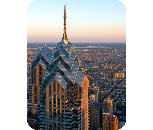 Liberty Building at Dusk